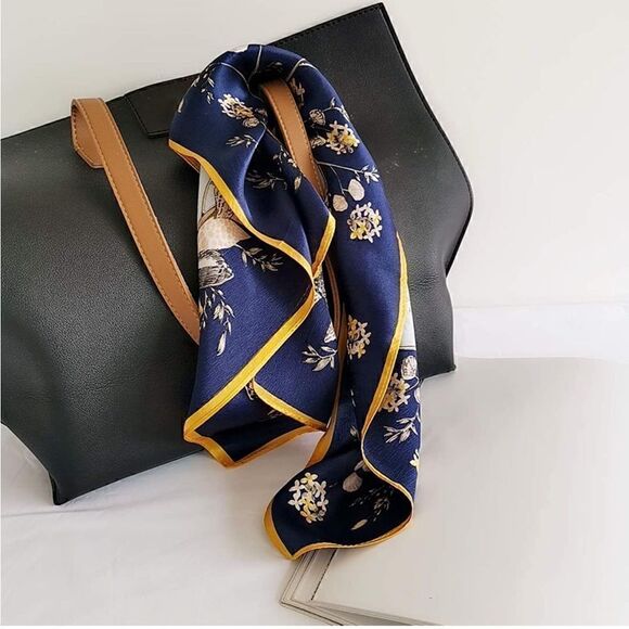 Blue Moon Silky Scarf